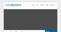 Desktop Screenshot of karl-deutsch.at